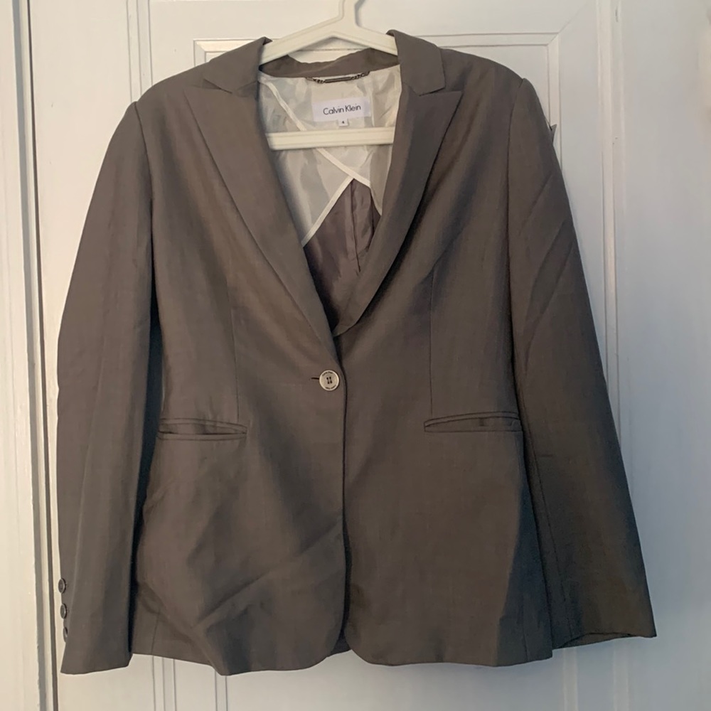 Calvin Klein Grey Pantsuit